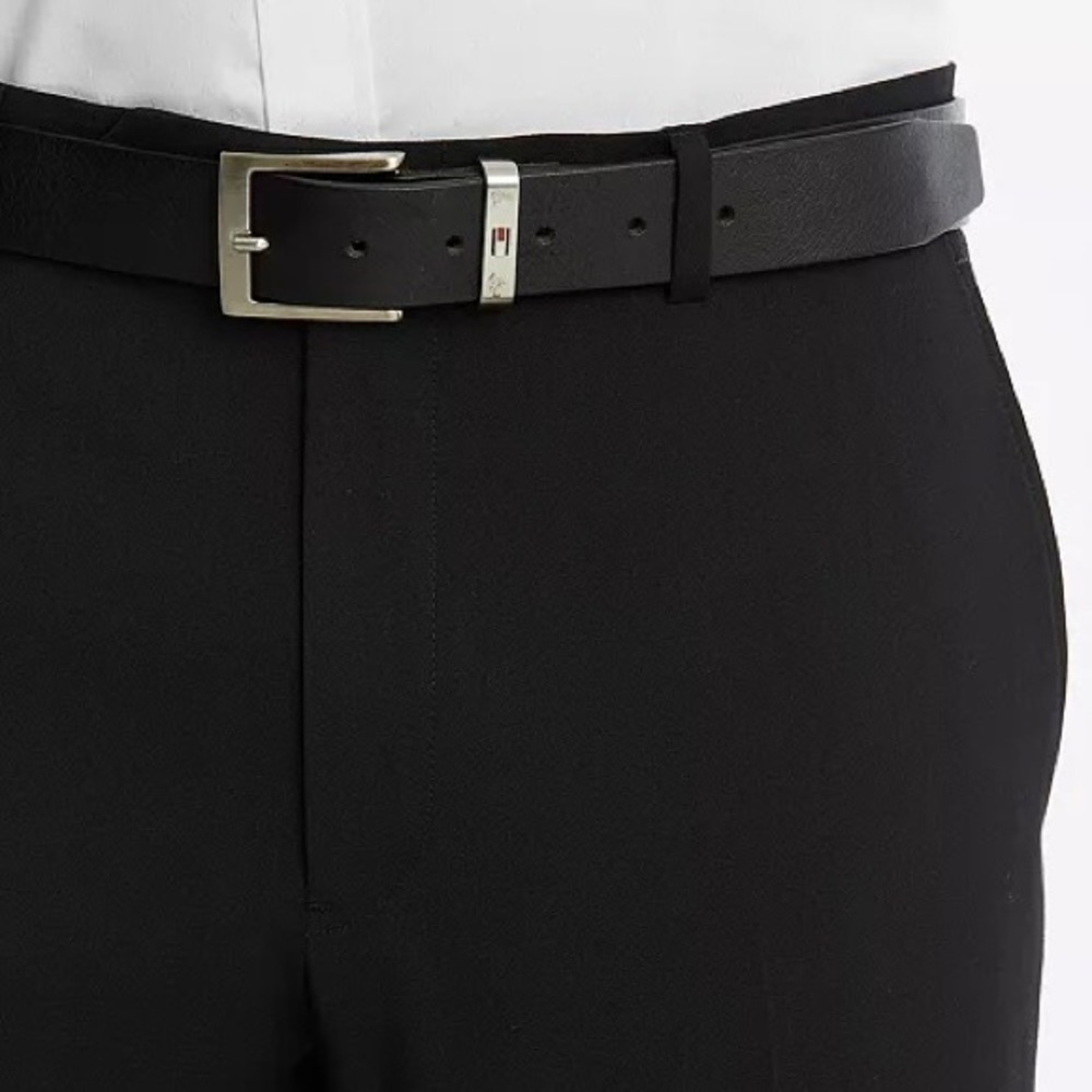 Tommy Hilfiger Men's Modern-Fit TH Flex Stretch Suit Pants in Charcoal 30W * 30L - Picture 5 of 15
